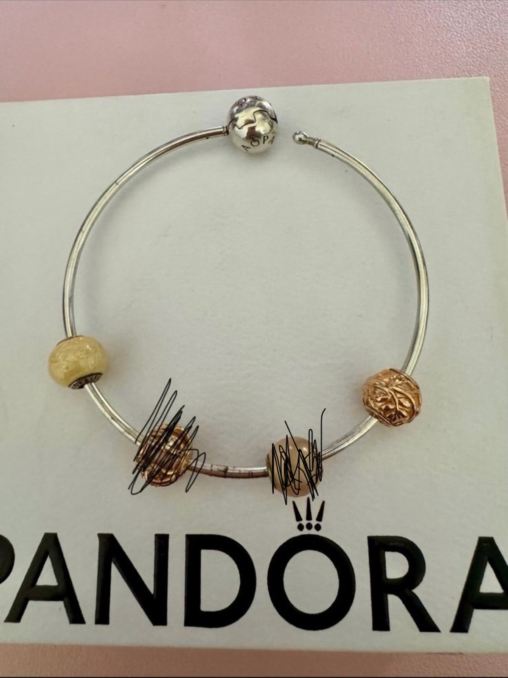 Authentic Essence Pandora Bracelet